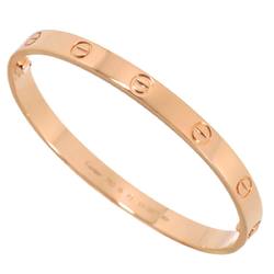 Cartier Love Bracelet #18 K18 PG Pink Gold 750 Bangle