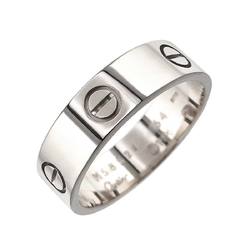 Cartier Love #64 Ring K18 WG White Gold 750