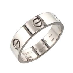 Cartier Love #64 Ring K18 WG White Gold 750