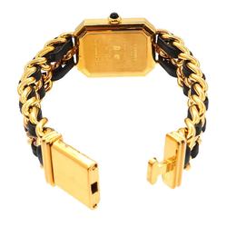 CHANEL Premiere M size H0001 Ladies' watch Black Gold Quartz