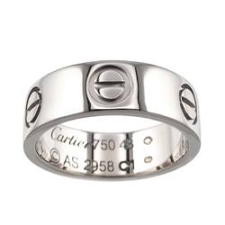 Cartier Love #48 Ring K18 WG White Gold 750