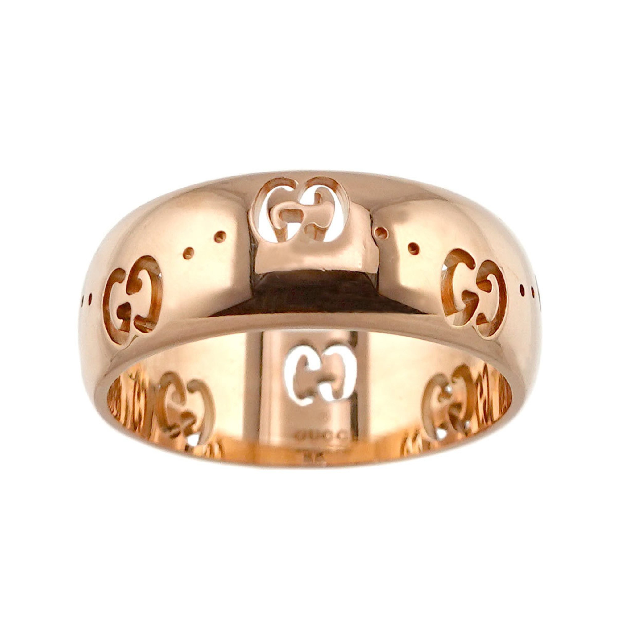 Gucci Icon #9 Ring, K18 PG Pink Gold 750, Ring