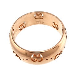 Gucci Icon #9 Ring, K18 PG Pink Gold 750, Ring