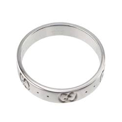 Gucci Icon #19 Ring, K18 WG White Gold 750, Ring