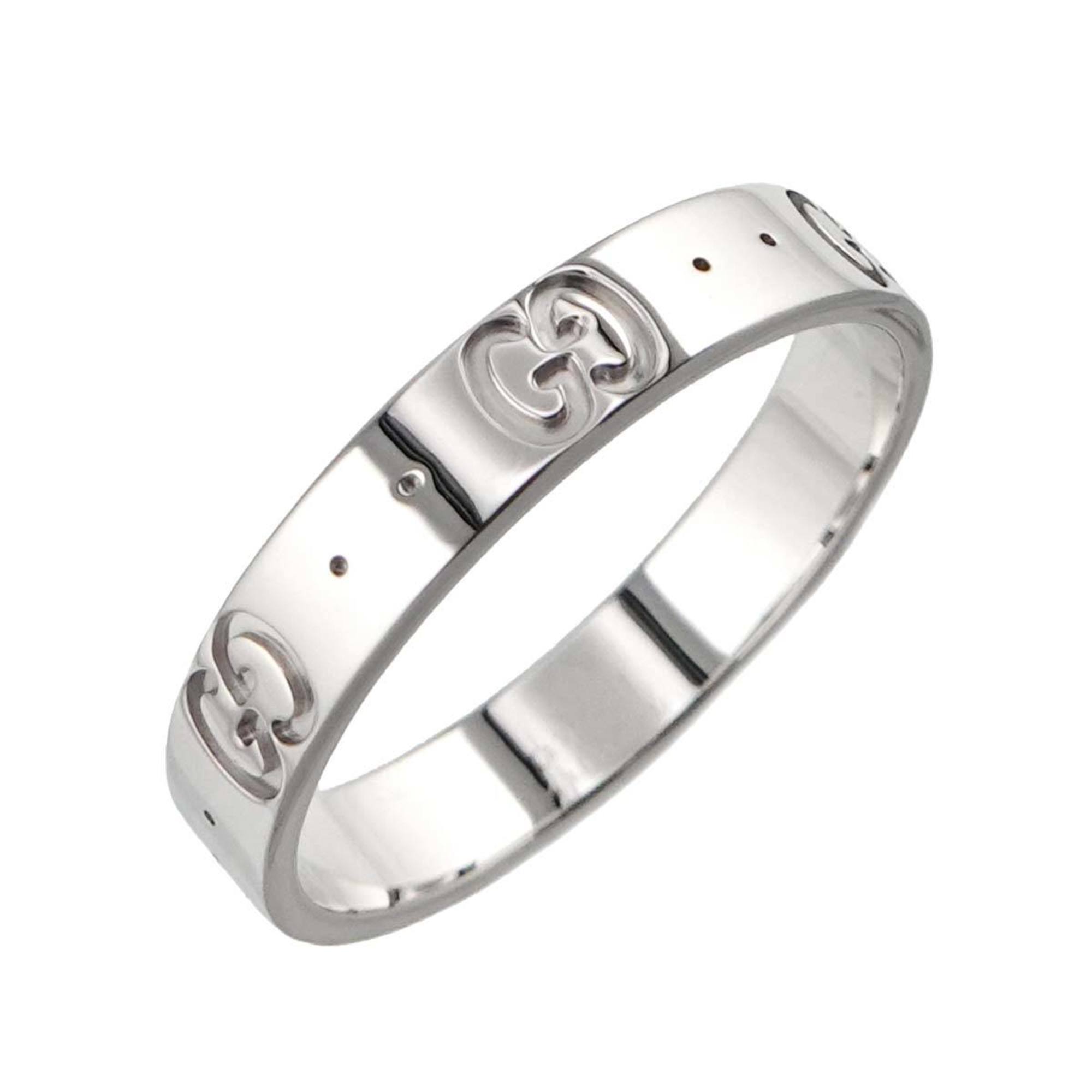 Gucci Icon #19 Ring, K18 WG White Gold 750, Ring