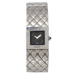 CHANEL Matelasse H0009 Ladies' Watch Black Quartz