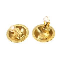 CHANEL Coco Mark Earrings Gold 94A