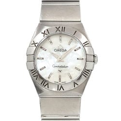 OMEGA Constellation 123 10 24 60 05 001 Ladies' Watch White Shell Quartz