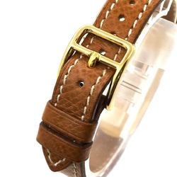 Hermes Kelly Watch Ladies' Gold Quartz Padlock