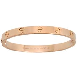 Cartier Love Bracelet #16 K18 PG Pink Gold 750 Bangle