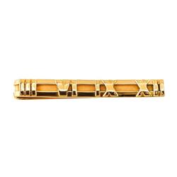 Tiffany & Co. Atlas Tie Bar, 18K Yellow Gold, 750