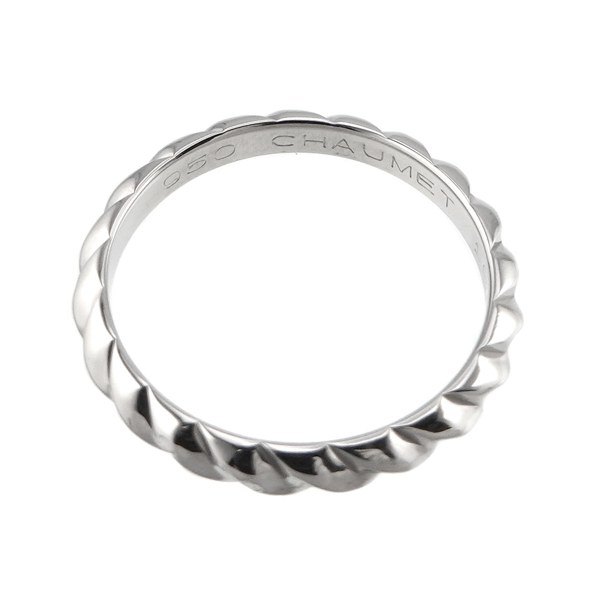 Chaumet Torsade Ring Pt Platinum