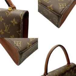 Louis Vuitton LOUIS VUITTON Handbag Monogram Malezerbe Canvas Brown Women's M51379 b0115