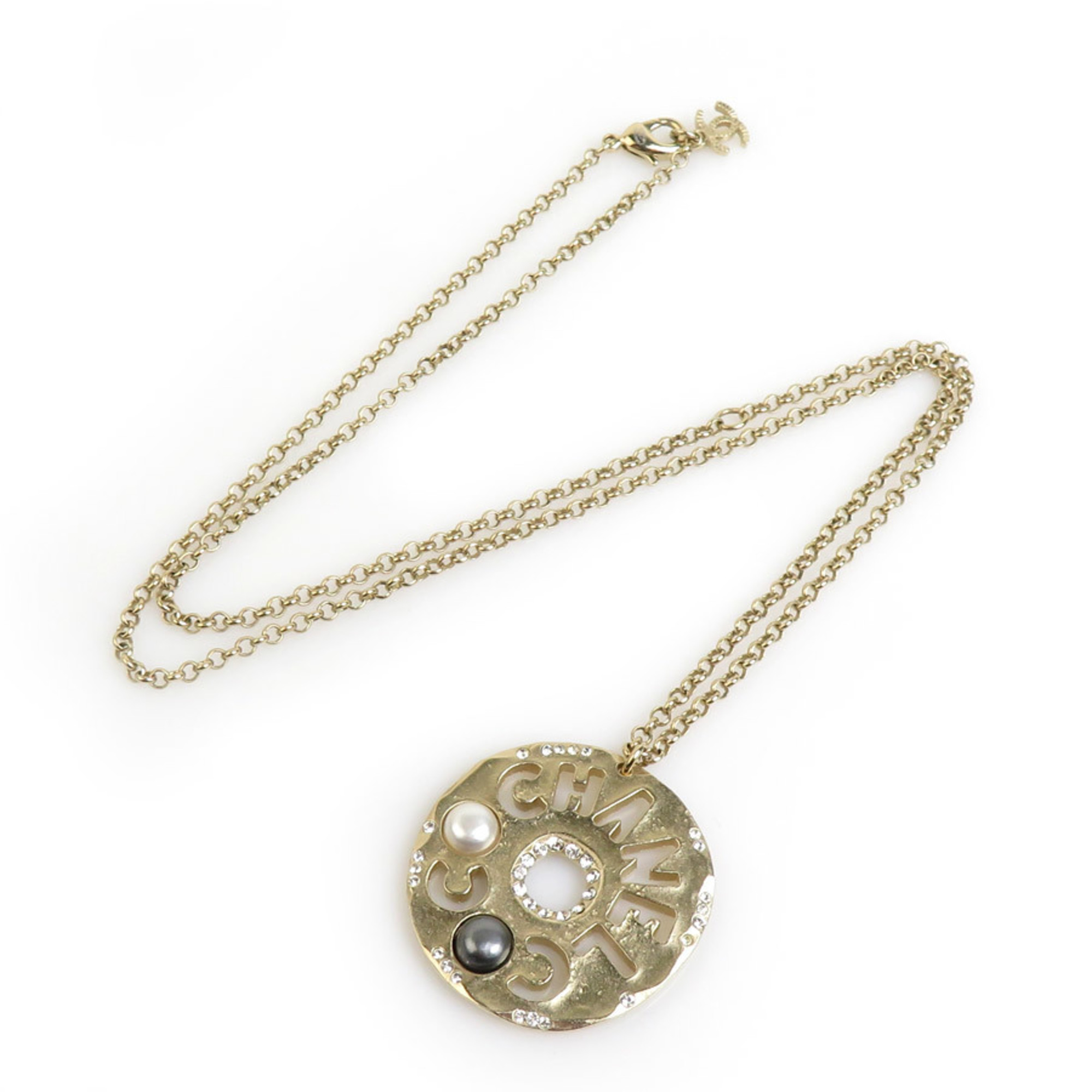 CHANEL Necklace Metal Gold Women's r10239g