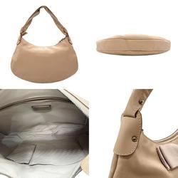 Salvatore Ferragamo handbag Vara ribbon leather beige women's z2770