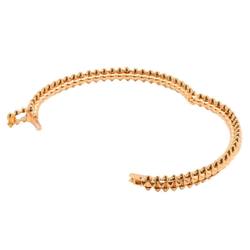 Cartier Crash de SM #16 K18 PG 750 Bracelet Bangle CLASH DE