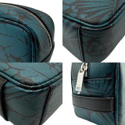 Saint Laurent SAINT LAURENT Clutch bag pouch blue green black silver men women z2747