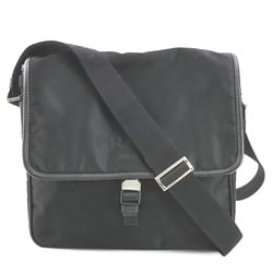 PRADA Shoulder Bag Nylon Black Men's Women's r10223a