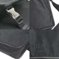 PRADA Shoulder Bag Nylon Black Men's Women's r10223a