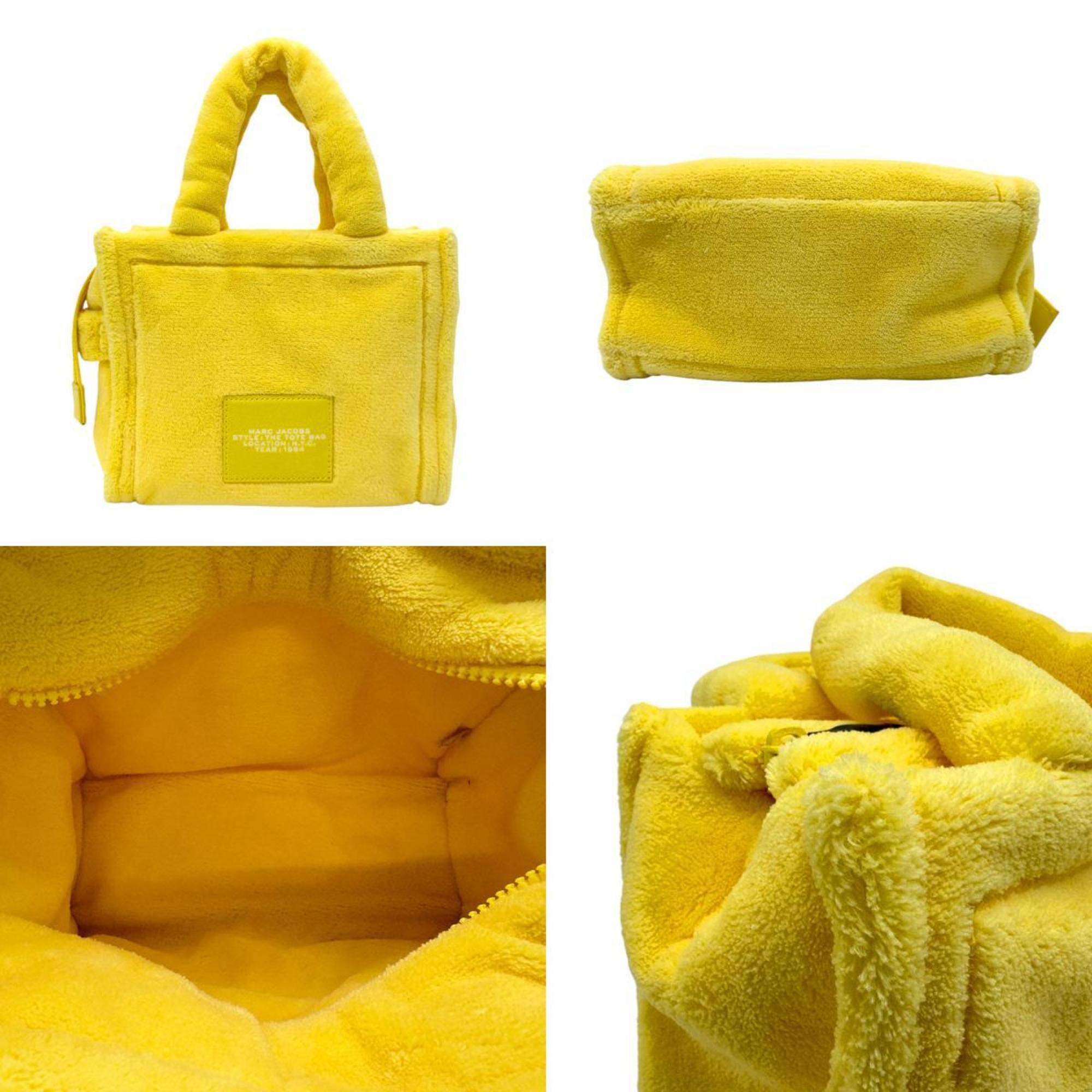 MARC JACOBS Handbag Shoulder Bag THE TERRY Pile Yellow Women's z2752