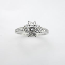 Tiffany ring Flora diamond Pt950 platinum size 11.5 ladies