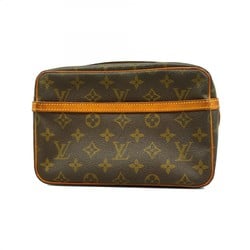 Louis Vuitton Clutch Bag Monogram Compiegne 23 M51847 Brown Women's