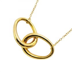 Tiffany Necklace Infinity K18YG Yellow Gold Ladies