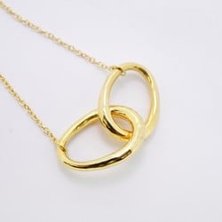 Tiffany Necklace Infinity K18YG Yellow Gold Ladies