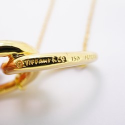 Tiffany Necklace Infinity K18YG Yellow Gold Ladies