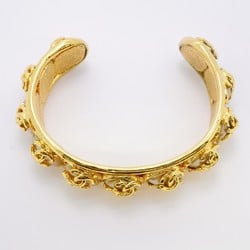 Chanel bangle Coco mark fake pearl GP plating gold ladies