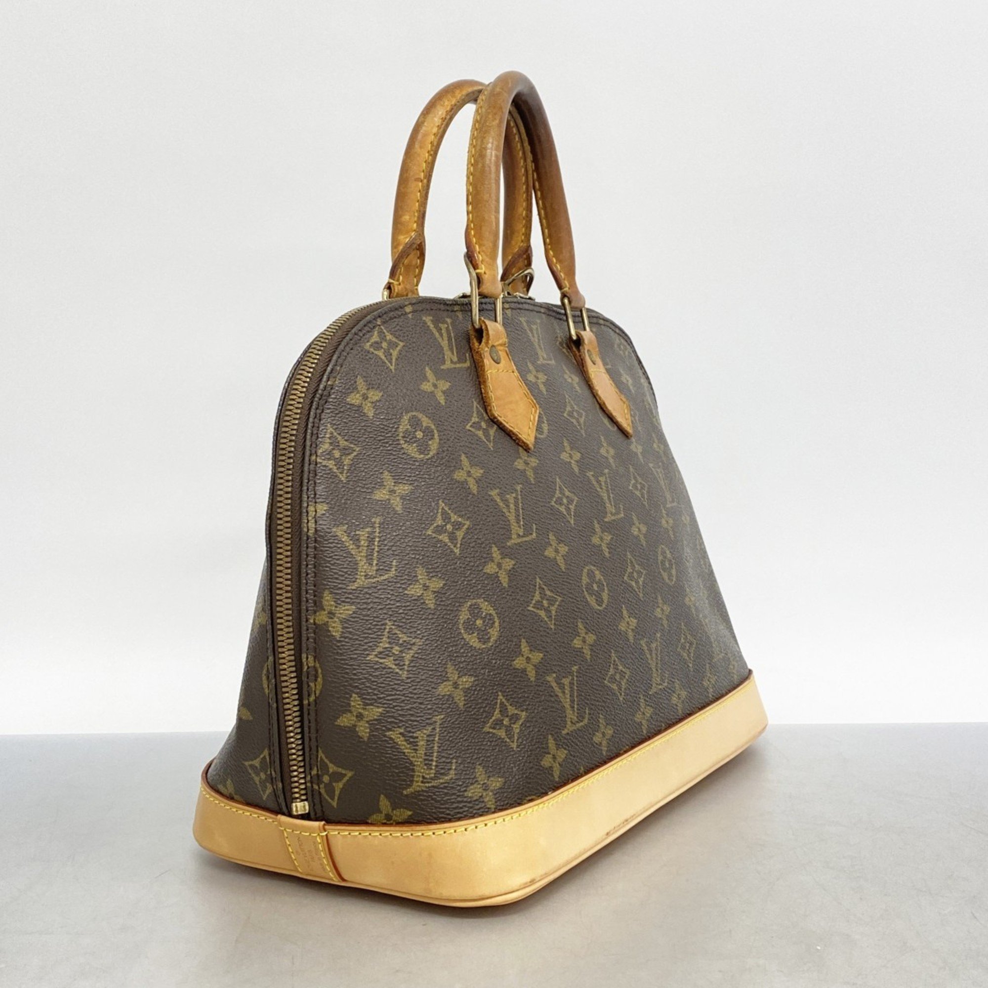 Louis Vuitton handbag Monogram Alma M51130 Brown ladies