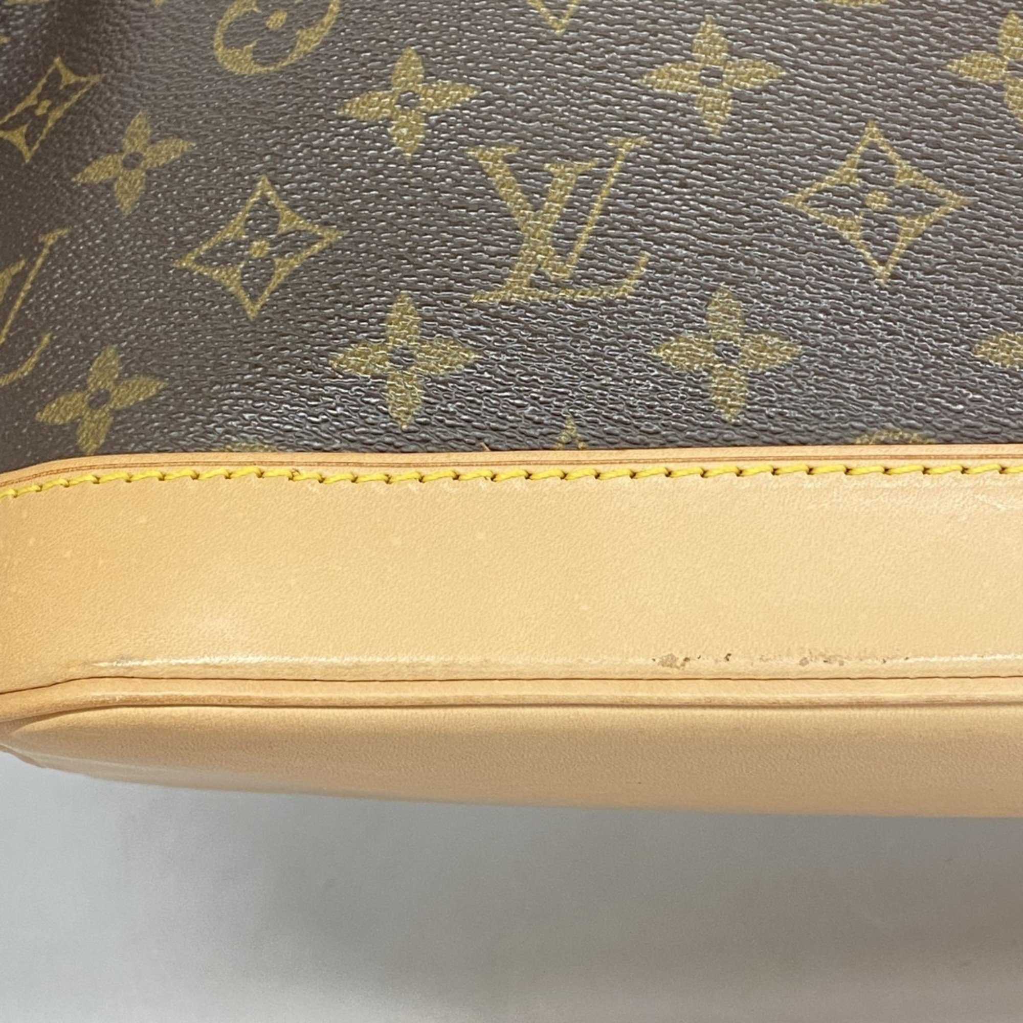 Louis Vuitton handbag Monogram Alma M51130 Brown ladies