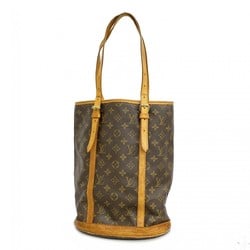 Louis Vuitton Tote Bag Monogram Bucket GM M42236 Brown Women's