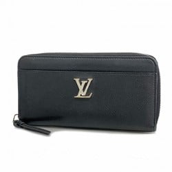 Louis Vuitton Long Wallet Zippy Lock Me M62622 Noir Men's Women's