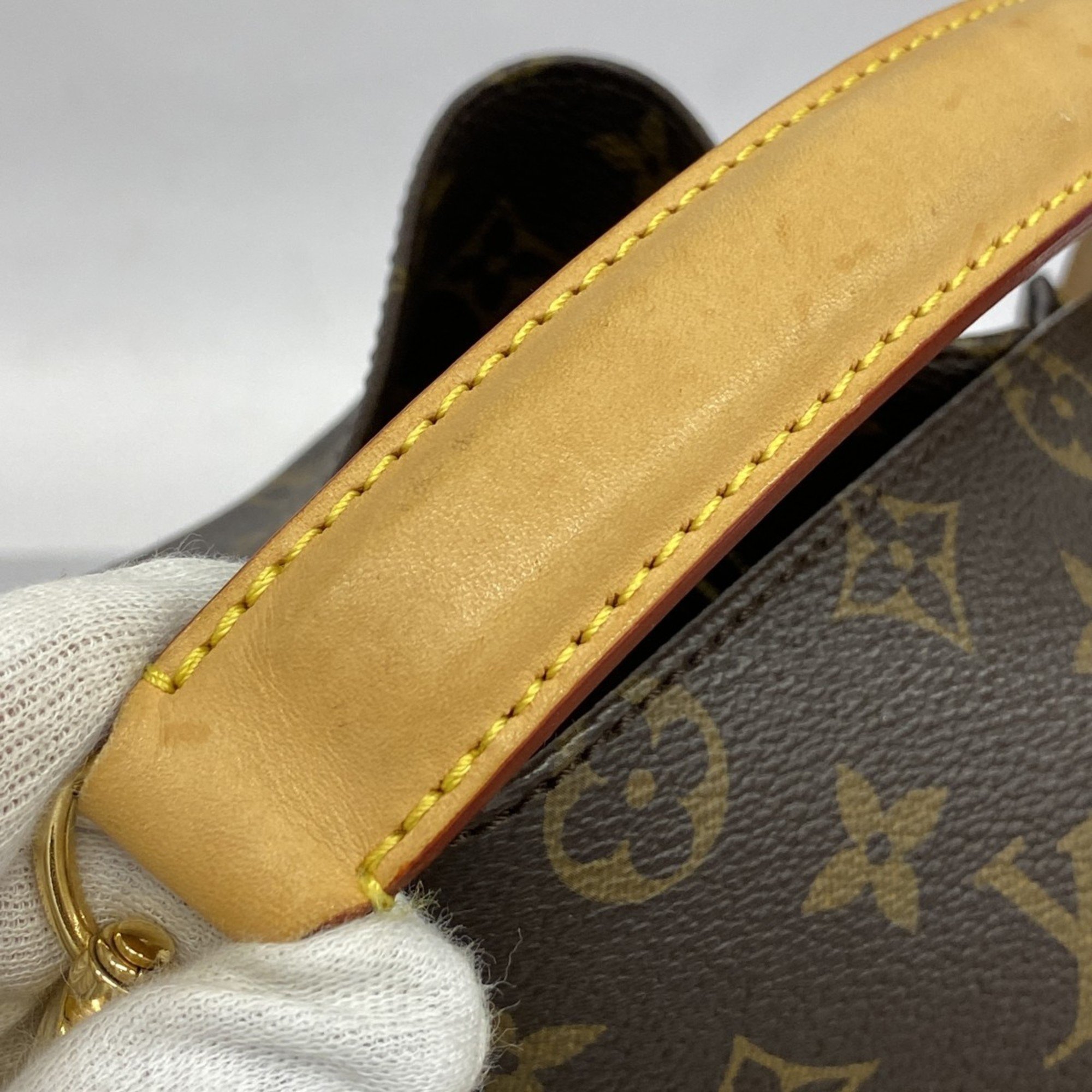 Louis Vuitton handbag Monogram Metis M40781 brown ladies