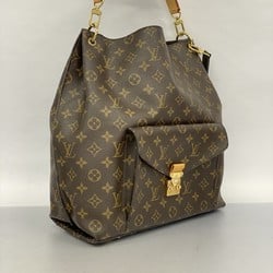 Louis Vuitton handbag Monogram Metis M40781 brown ladies