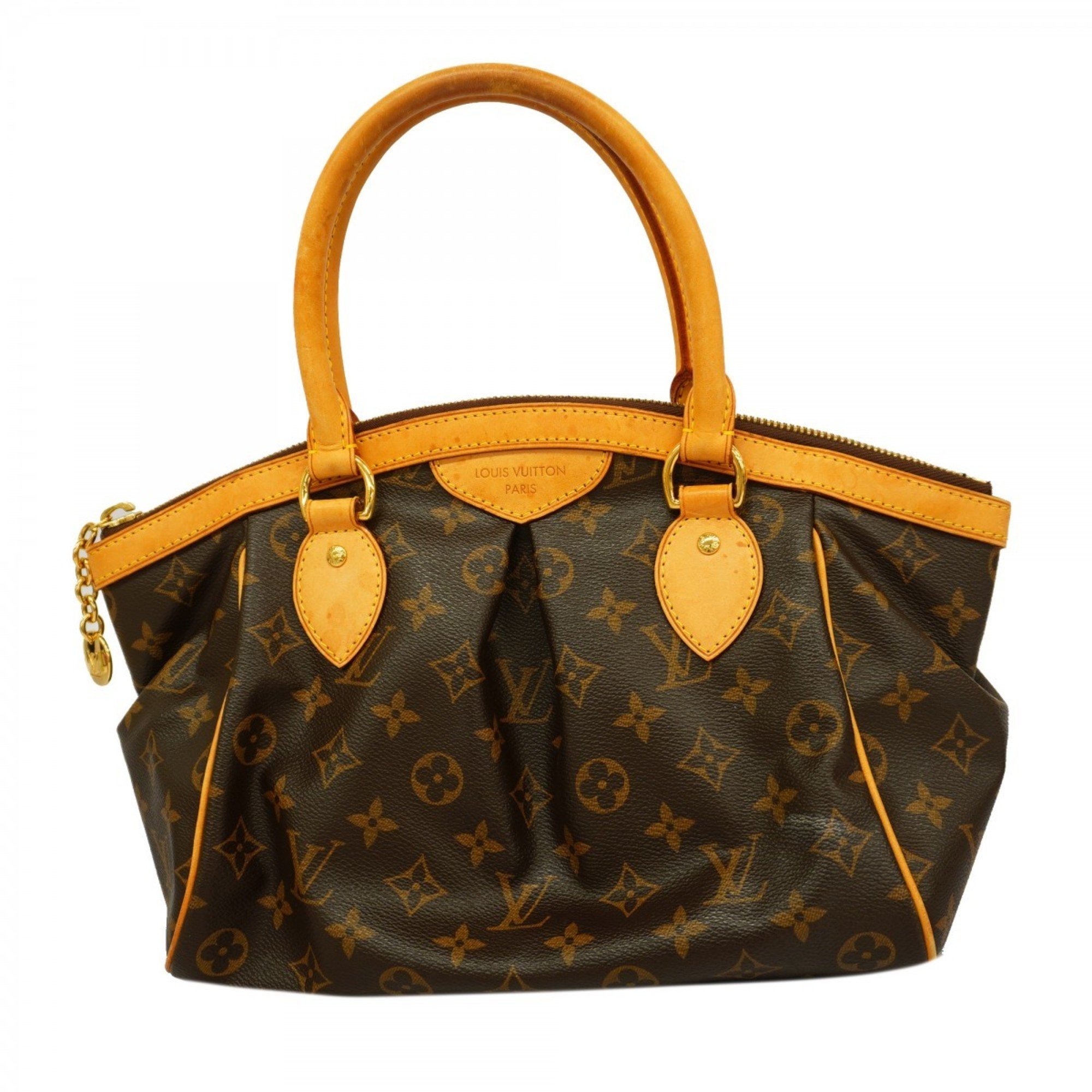 Louis Vuitton Handbag Monogram Tivoli PM M40143 Brown Ladies