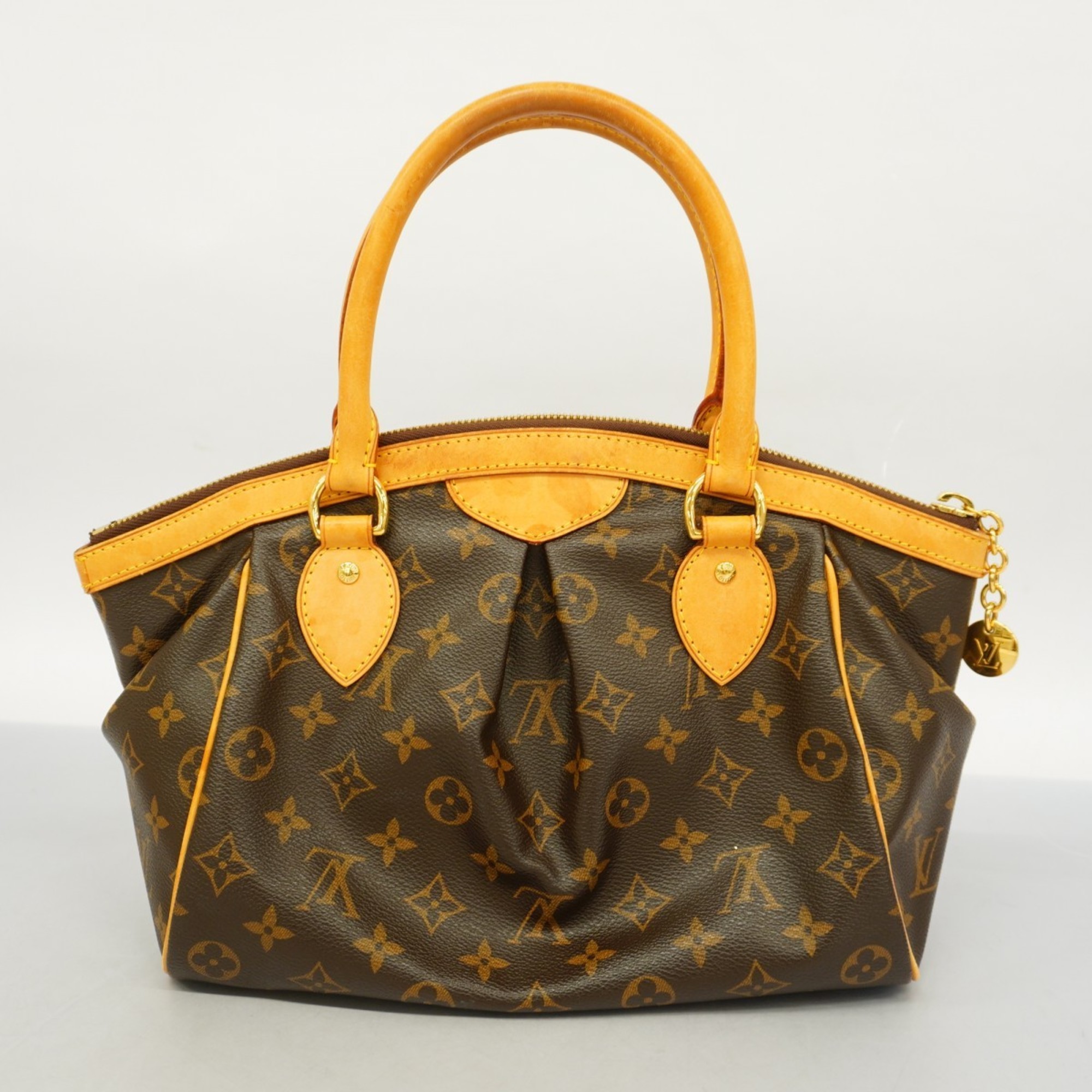 Louis Vuitton Handbag Monogram Tivoli PM M40143 Brown Ladies