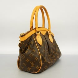 Louis Vuitton Handbag Monogram Tivoli PM M40143 Brown Ladies