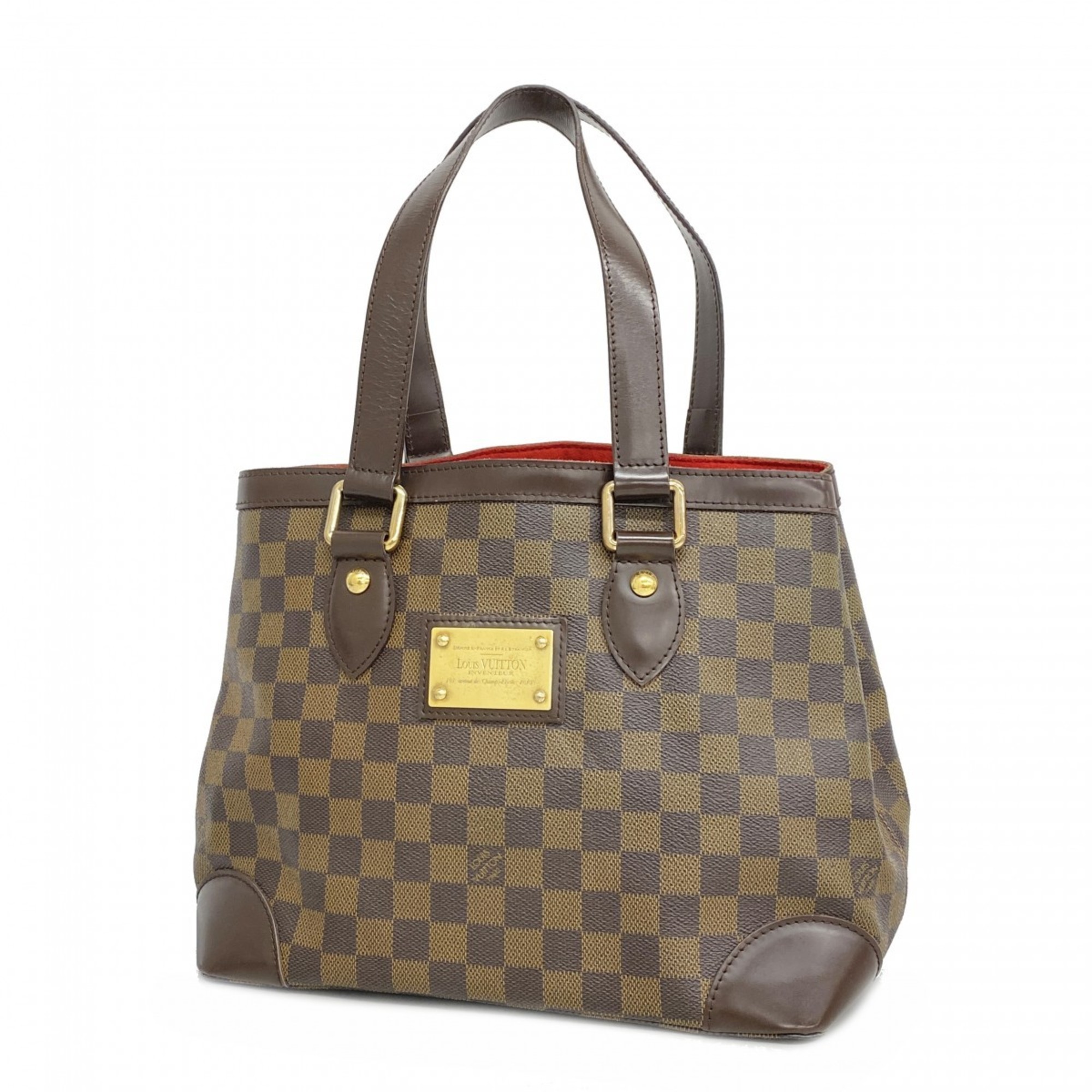 Louis Vuitton Tote Bag Damier Hampstead PM N51205 Ebene Women's