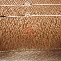 Louis Vuitton Long Wallet Damier Zippy N60015 Ebene Men's Women's