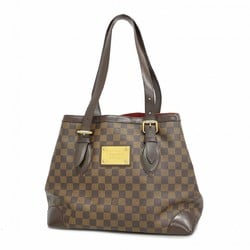 Louis Vuitton Tote Bag Damier Hampstead MM N51204 Ebene Women's