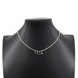 Christian Dior Necklace Metal Silver Ladies