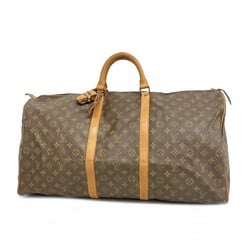 Louis Vuitton Boston Bag Monogram Keepall 60 M41422 Brown Men's Women's