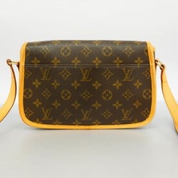 Louis Vuitton Shoulder Bag Monogram Sologne M42250 Brown Ladies