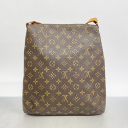 Louis Vuitton Shoulder Bag Monogram Musette M51256 Brown Ladies