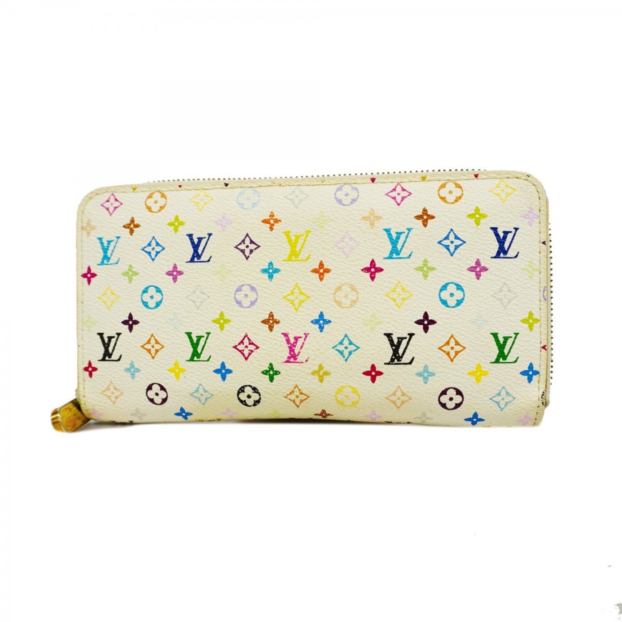 Louis Vuitton Long Wallet Monogram Multicolor Zippy M60049 Bron Ladies