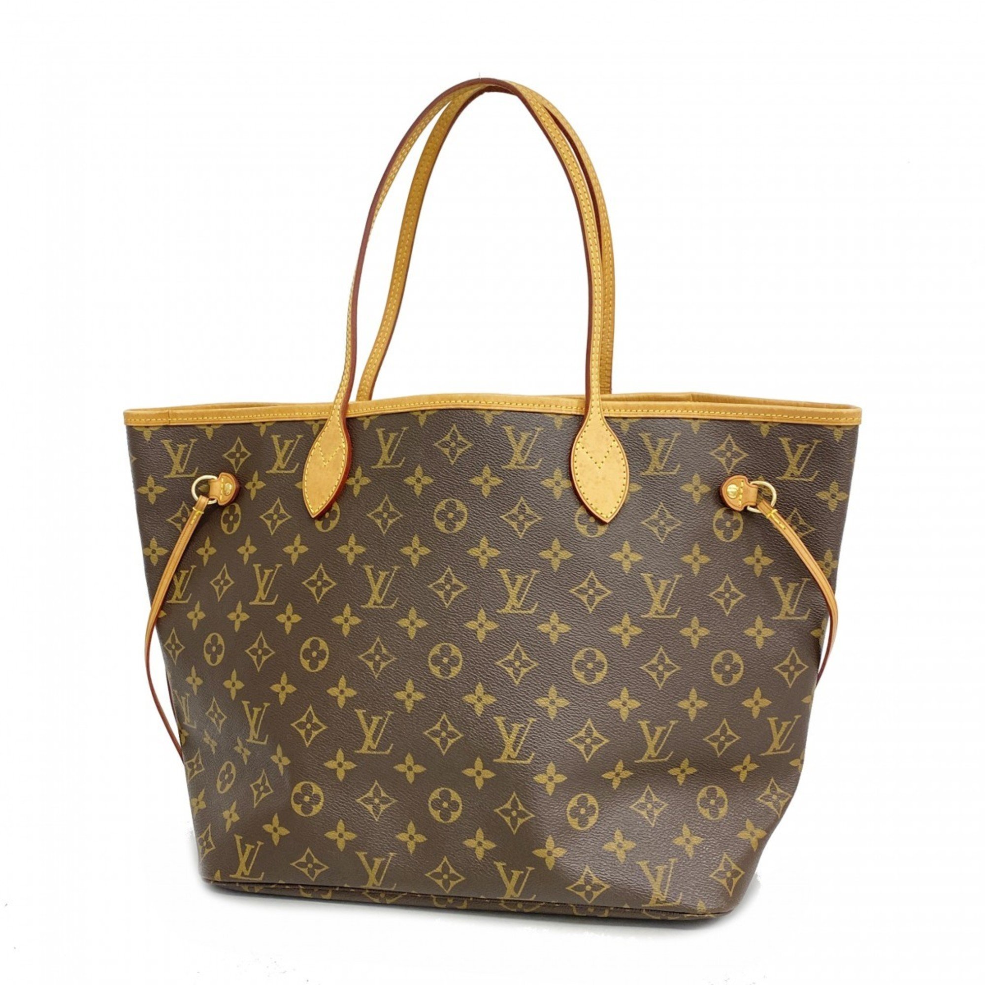 Louis Vuitton Tote Bag Monogram Neverfull MM M40156 Brown Women's