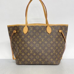 Louis Vuitton Tote Bag Monogram Neverfull MM M40156 Brown Women's