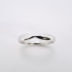 Tiffany Ring Harmony Pt950 Platinum Size 7 Ladies